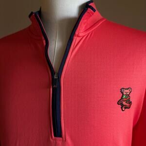 Grateful Dead Dancing Bear Adidas Quarter Zip (XL)